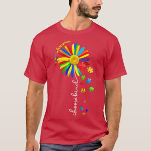 Kind Autismus Bewusstsein Sonnenblumen Mama Frauen T-Shirt
