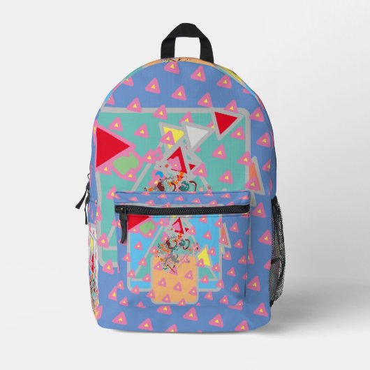 Kind Bedruckter Rucksack (Vorderseite)