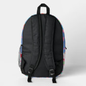 Kind Bedruckter Rucksack (Rückseite)