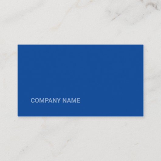 Kind Blue Tone Flat Shapes Qr-Code Visitenkarte (Vorderseite)