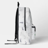 Kind Capable Smart Loved - Personalisierter Kinder Bedruckter Rucksack (Links)