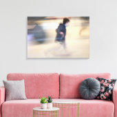 Kind, das aus der Spider Beaubourg-Leinwand der LB Leinwanddruck (Insitu (Wohnzimmer))