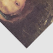 Kind, das eine Krone durch W.A. Bouguereau flicht Seidenpapier (Detail)