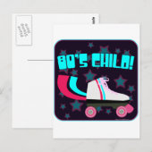 Kind der 80er postkarte (Vorne/Hinten)