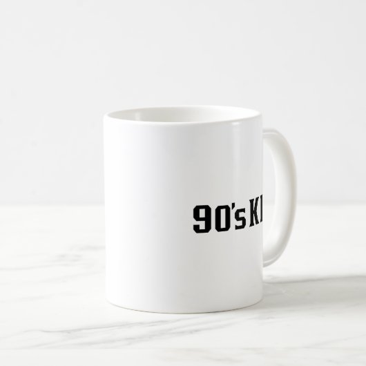 Kind der 90er kaffeetasse (VorderseiteRechts)