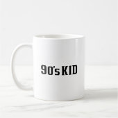 Kind der 90er kaffeetasse (Links)