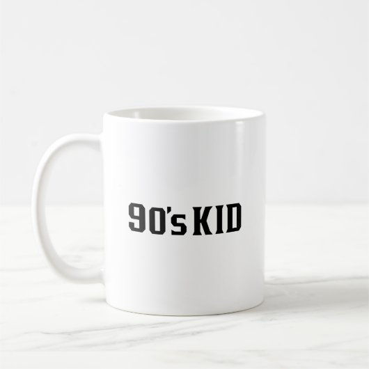 Kind der 90er kaffeetasse (Links)