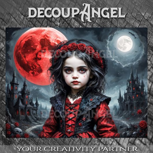 Kind der Doppelmonde - Entkopplung - Seidenpapier