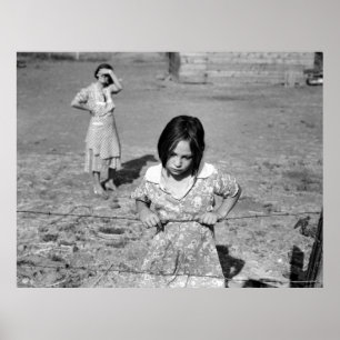 Kind der Großen Depression Poster