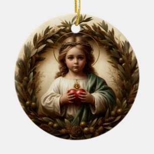 „Kind der heiligen Flamme“ Schmuck Keramik Ornament