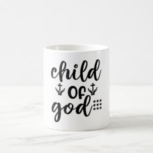Kind der klassischen Tasse Gottes