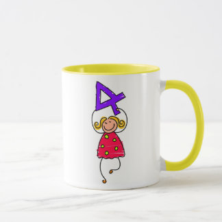 Kind der Nr.-vier Tasse