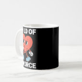 Kind der Scheidungsmotivation und -amp; Inspiratio Kaffeetasse (Vorderseite Links)