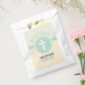 Kind der Taufe Gottes, neutrales Grün des Geschlec Geschenktütchen (Versiegelt)