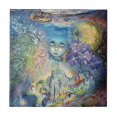 Kind der Universum 6x6 Keramik Tile Fliese (Vorderseite)