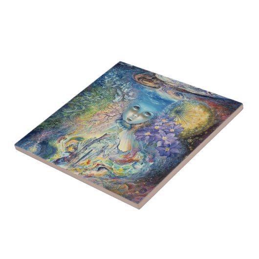 Kind der Universum 6x6 Keramik Tile Fliese (Seite)