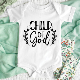 Kind des Christlichen Baby Bodysuit Kinderkind Shi Strampler