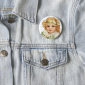 Kind des Frühlings Button (Beispiel)