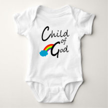 Kind des Gottes - christlicher Baby-Spielanzug