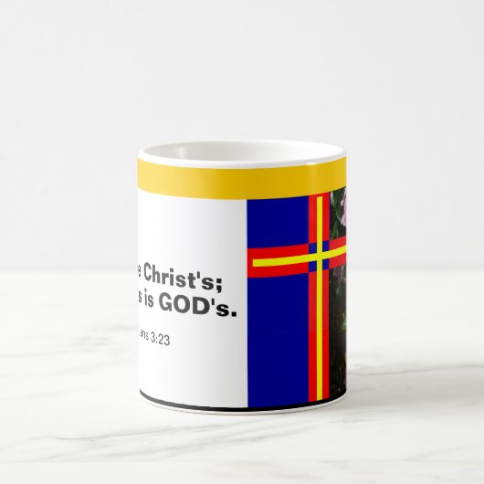"Kind des GOTTES " Kaffeetasse (Mittel)