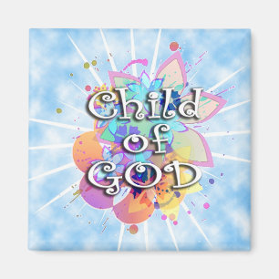 Kind des Gottes, Pastell Magnet