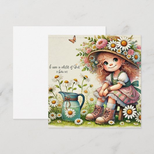 Kind des Gottesmädchens (Vorne/Hinten)