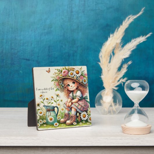 Kind des Gottesmädchens Fotoplatte (InSitu)