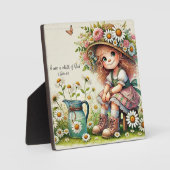 Kind des Gottesmädchens Fotoplatte (Vorderseite)