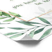 Kind des inspirierenden Zitats Poster (Ecke)