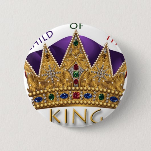 KIND DES KÖNIGS CROWN BUTTON (Vorderseite)