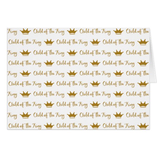 Kind des Königs, Kronparakaleo-Notenkarte (Vorderseite (Horizontal))