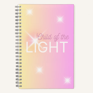 Kind des Light Notebook Journal Notizblock