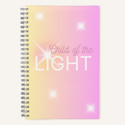 Kind des Light Notebook Journal Notizblock (Vorderseite)