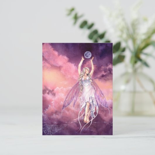 Kind des Mondes Postkarte (Stehend Vorderseite)