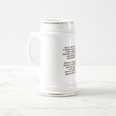Kind des Universums Bierglas (Vorderseite Links)