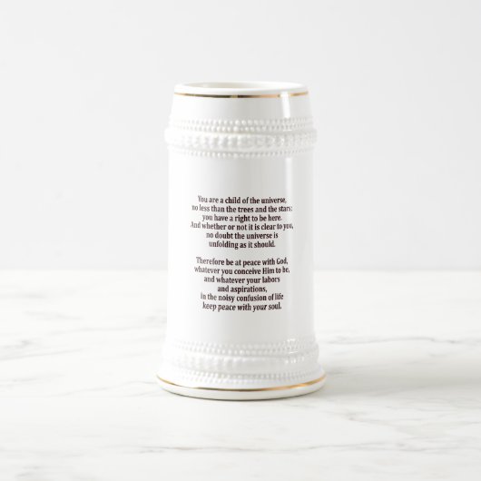 Kind des Universums Bierglas (Mittel)