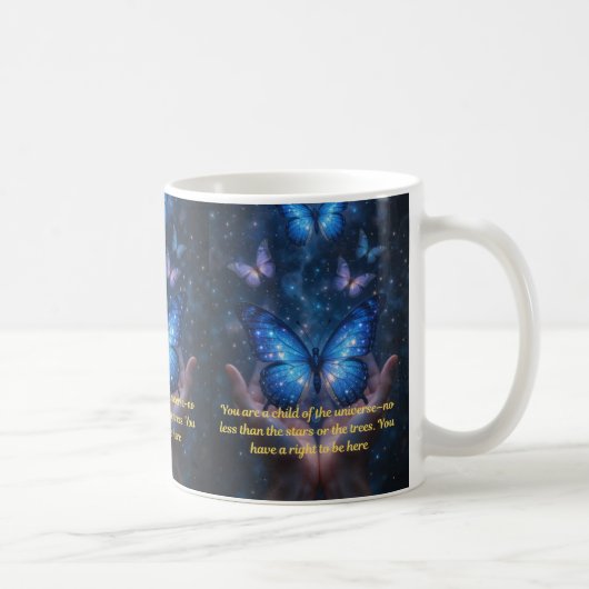 Kind des Universums Kaffeetasse (Rechts)