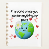 Kind-Erde-Planer für die Organisation eines Klasse Planer (Vorderseite)