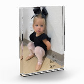 Kind-Foto-Geschenk von Gott-Foto-Block Fotoblock (Links)