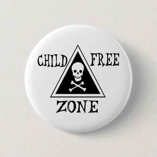 Kind-Freie Zone Button (Vorderseite)
