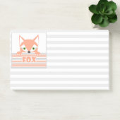 Kind, Fuchs, kleiner Fuchs, Kind, für Kinder Post-it Klebezettel (Büro)