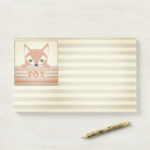 Kind, Fuchs, kleiner Fuchs, Kind, für Kinder Post-it Klebezettel (Auf Schreibtisch)