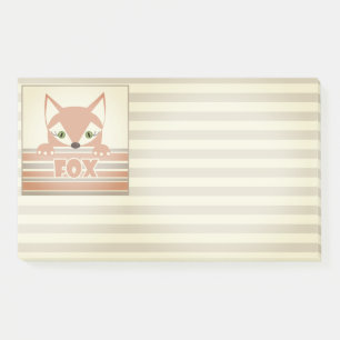 Kind, Fuchs, kleiner Fuchs, Kind , für Kinder Post-it Klebezettel