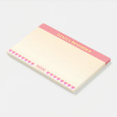 Kind/Gentle Erinnerung Post-it Klebezettel (angewinkelt)