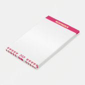 Kind/Gentle Erinnerung Post-it Klebezettel (angewinkelt)