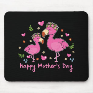 Kind glücklicher Muttertag Flamingo Vogel Grafik C Mousepad
