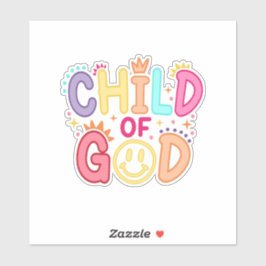 Kind Gottes Aufkleber