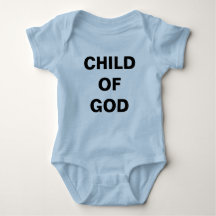 "Kind Gottes" Baby Jersey Bodysuit