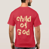 Kind Gottes Bibelangebot Rot T-Shirt (Rückseite)