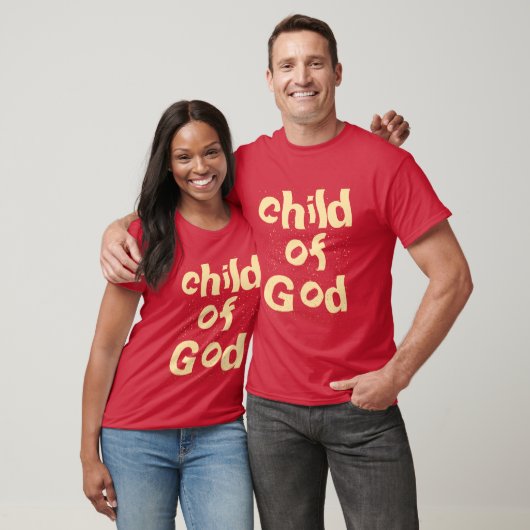 Kind Gottes Bibelangebot Rot T-Shirt (Unisex)